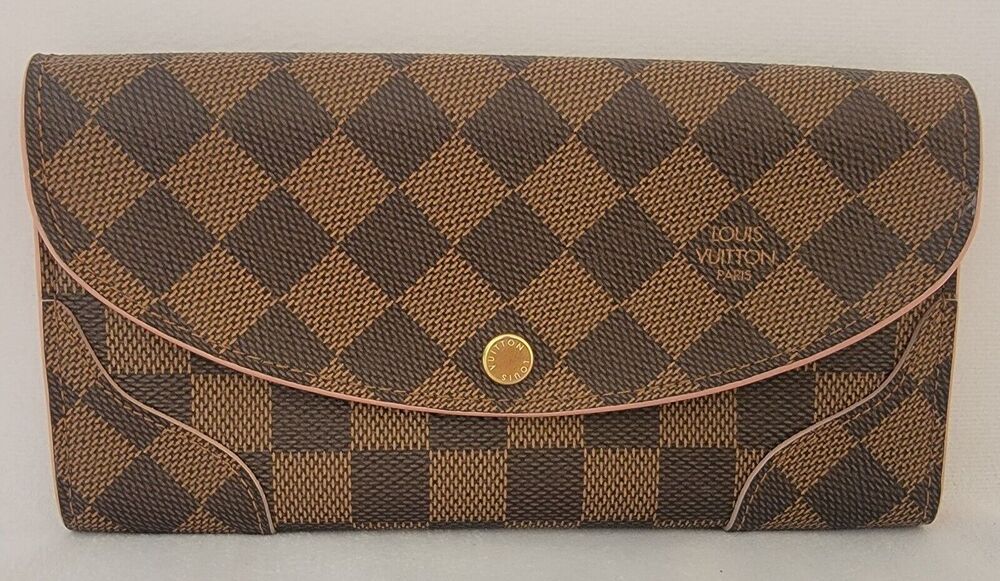 Louis Vuitton Portefueille Caissa Wallet DE Rose Ballerine - date code #CA4115